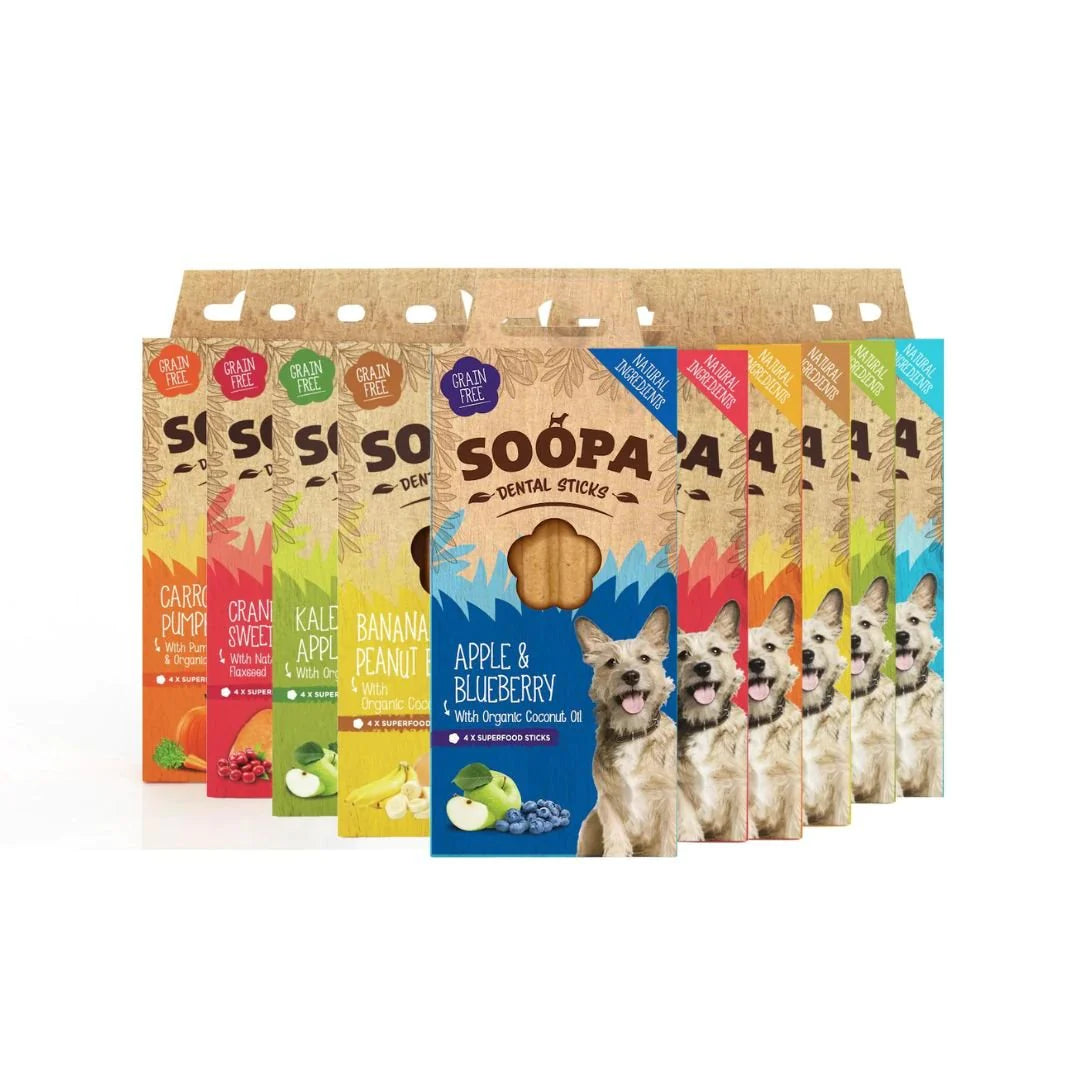 Superfood low fat dental sticks for dogs