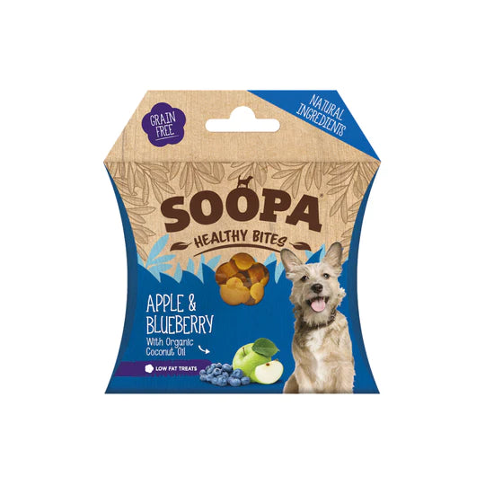 Apple & Blueberry low fat dog treats