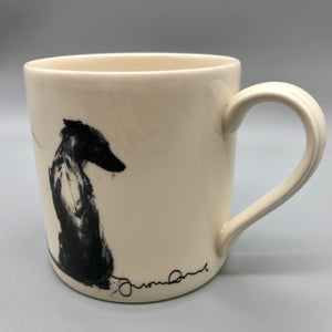 Serene Whippet dog mug