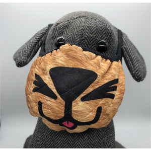 cat themed face mask - Ginger