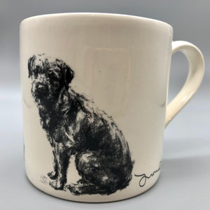 Border Terrier ceramic dog mug