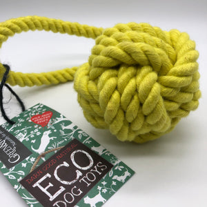 Rope Ball eco friendly dog toy