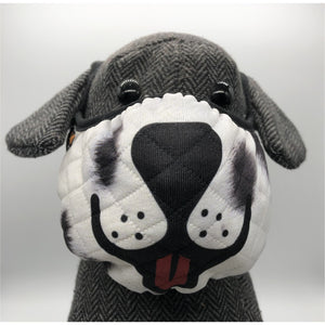 Dog themed face mask - patch
