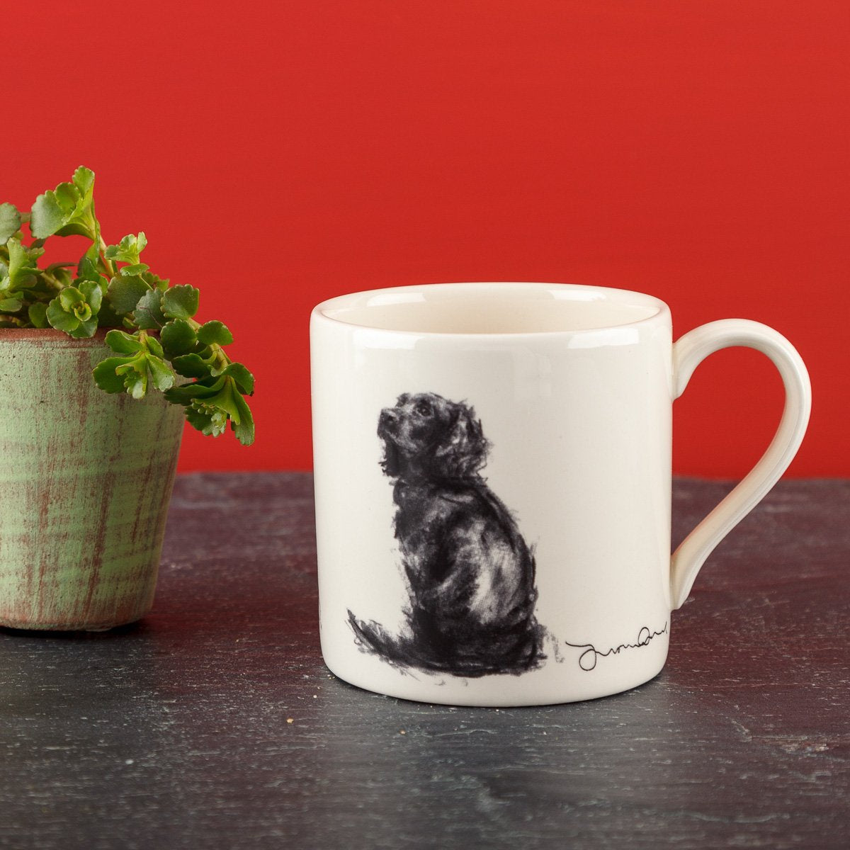 Working Spaniel dog mug